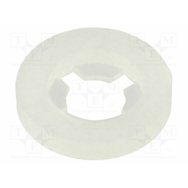ESSENTRA Washer; round,with protection; h=1