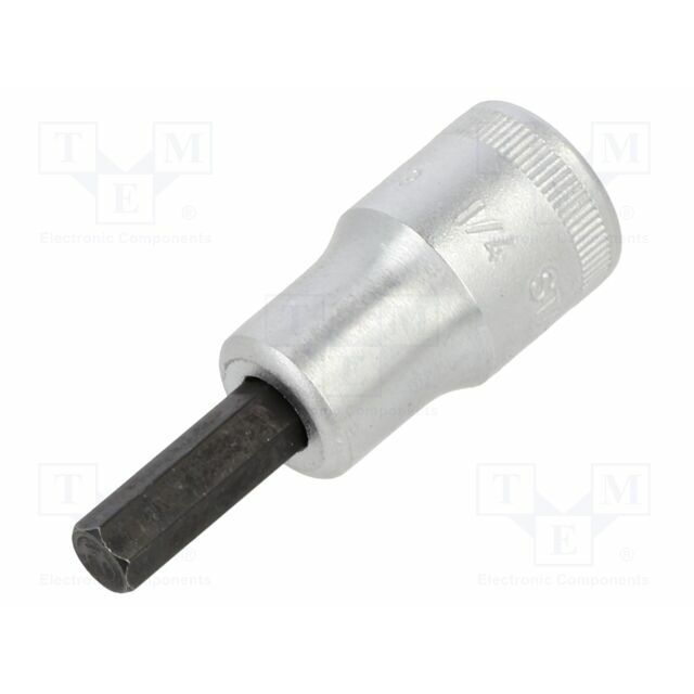 STAHLWILLE Socket: hex key-bit; HEX 1/4"