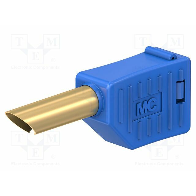 STAUBLI Laboratory connector: 4mm banana; plug