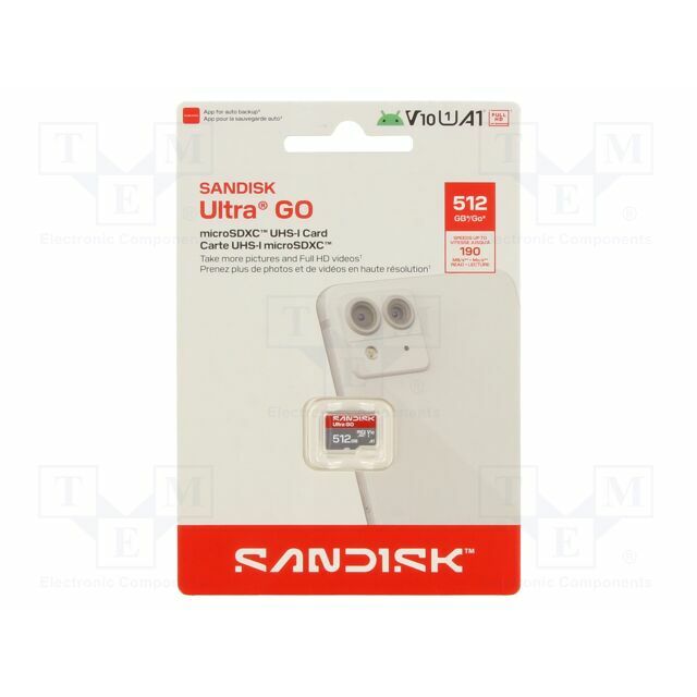 SanDisk Ultra GO MicroSDXC MicroSDXC 512GB