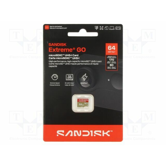 SANDISK Memory card; microSDXC; 64GB; Android