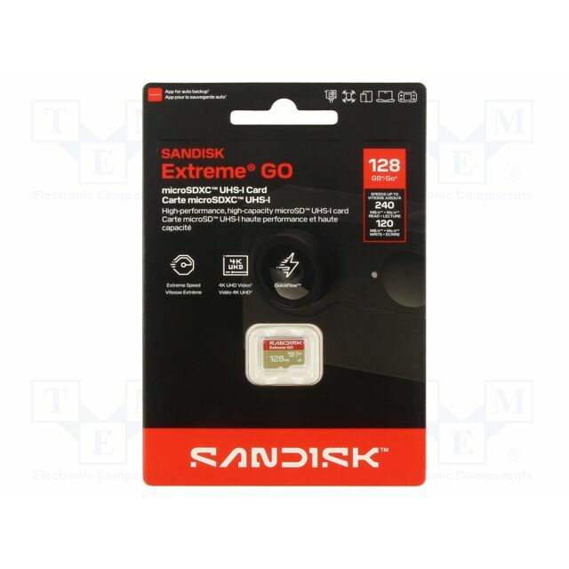 SANDISK Memory card; microSDXC; 128GB; Android