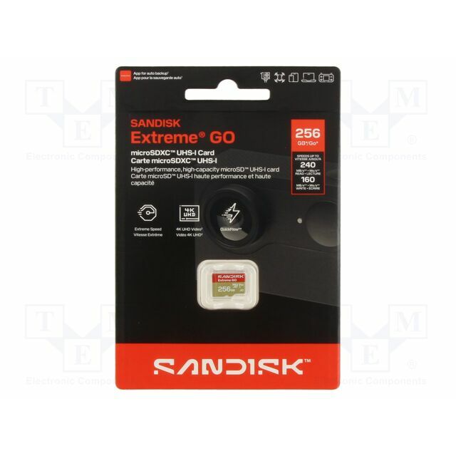 SANDISK Memory card; microSDXC; 256GB; Android