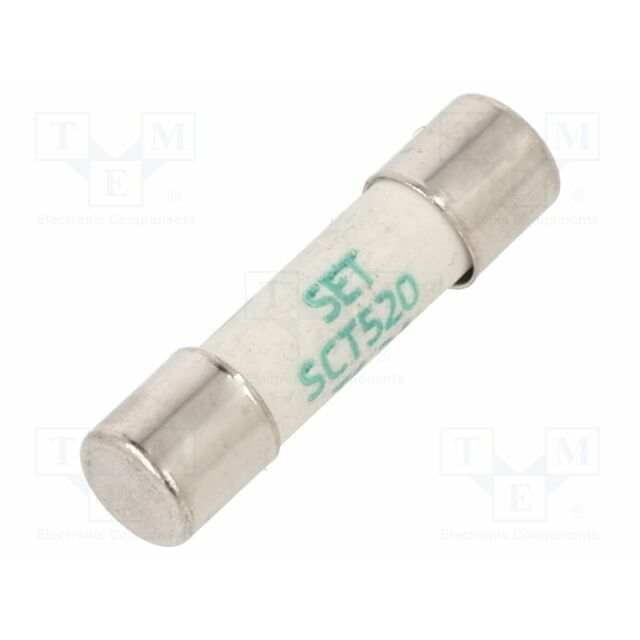SETFUSE Fuse: fuse; 5x20mm; ceramic; 6