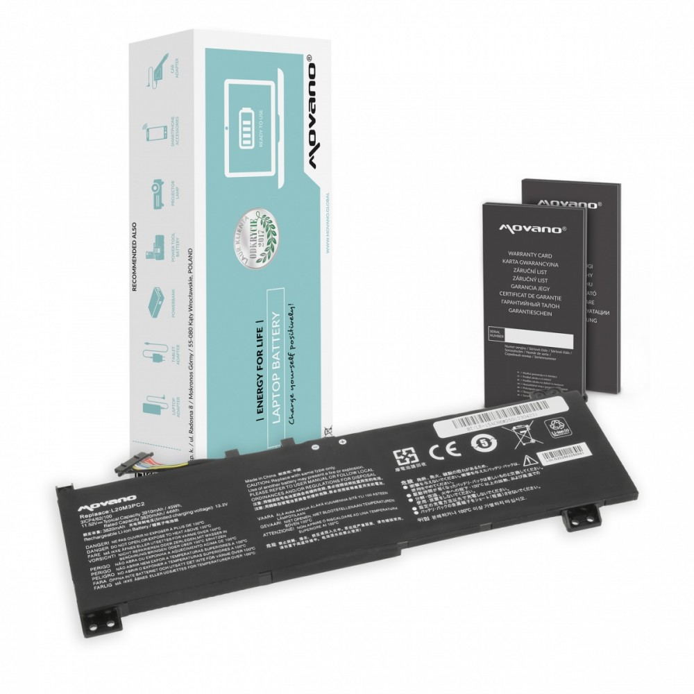 Movano Battery L20C3PC2 L20M3PC2 L20L3PC2 for
