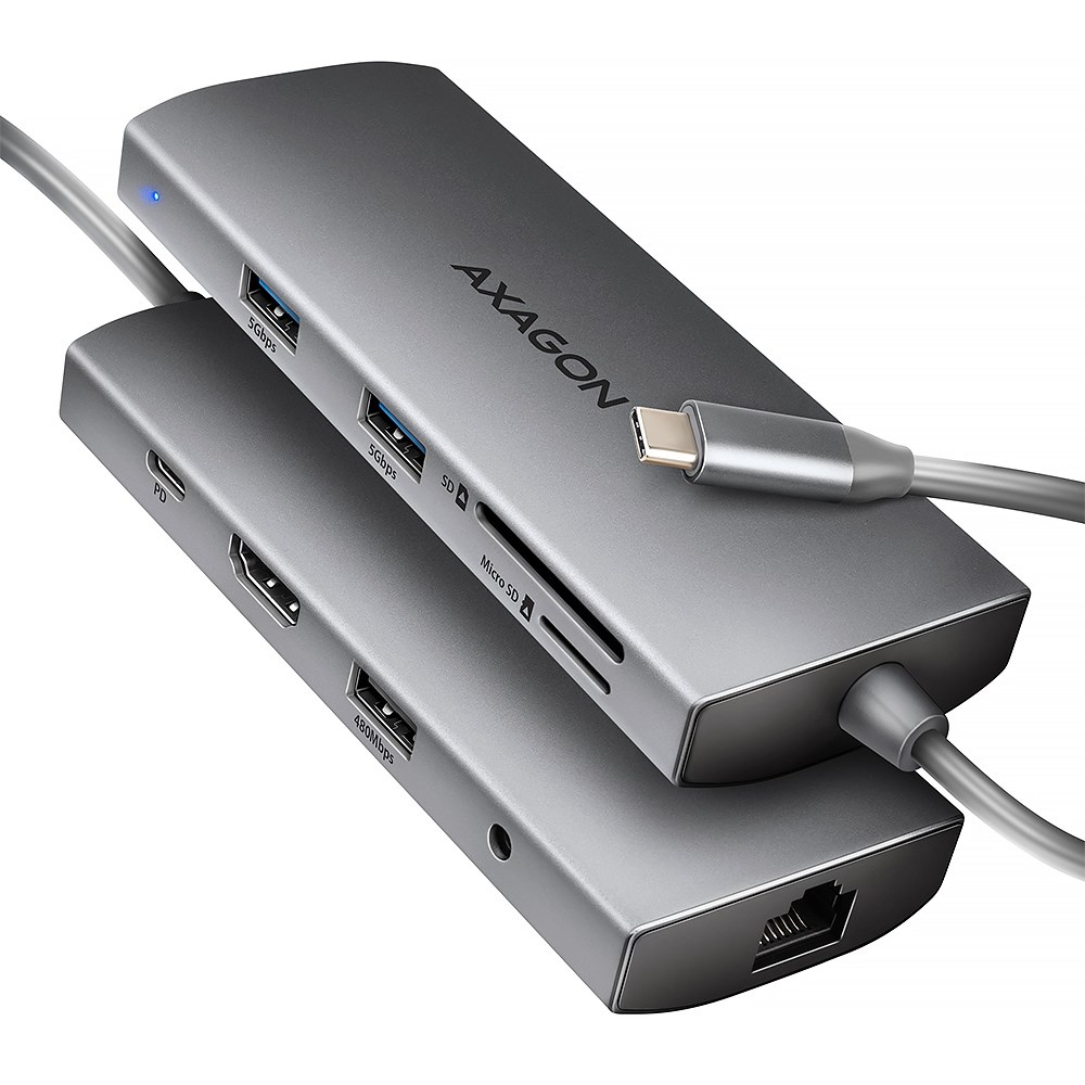 AXAGON HMC-8HLSA USB-C 3.2 Gen