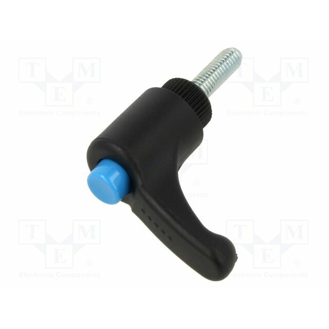 ELESA+GANTER Lever; adjustable; Thread len: 16mm