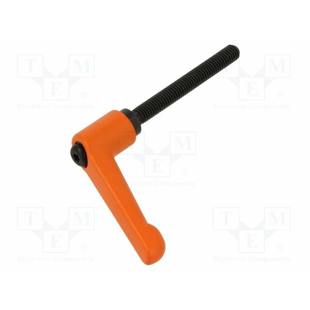 ELESA+GANTER Lever; adjustable; Thread len: 50mm