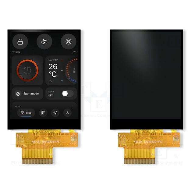 4D LCD Display: TFT; 3.5"