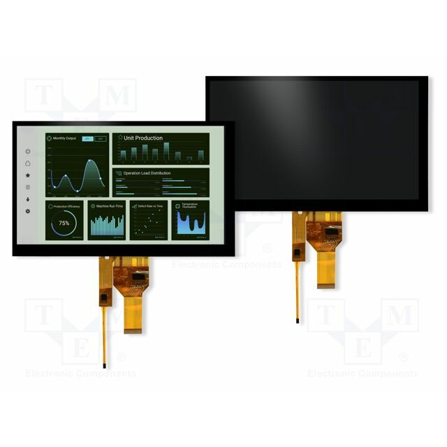 4D LCD Display: TFT; 7"; 800x480