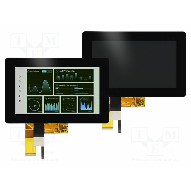 4D LCD Display: TFT; 7"; 800x480