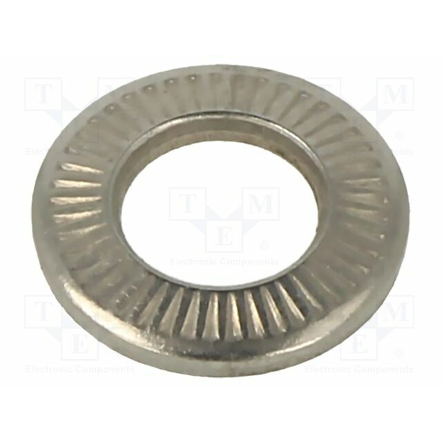 BOSSARD Washer; internally serrated; h=1.85mm