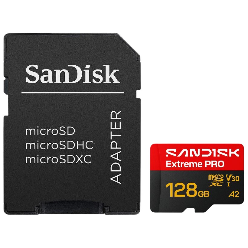 SANDISK Extreme PRO microSDXC 128GB |