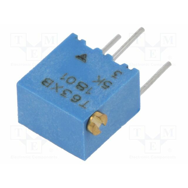 VISHAY Potentiometer: mounting; 5kΩ; multiturn; 250mW