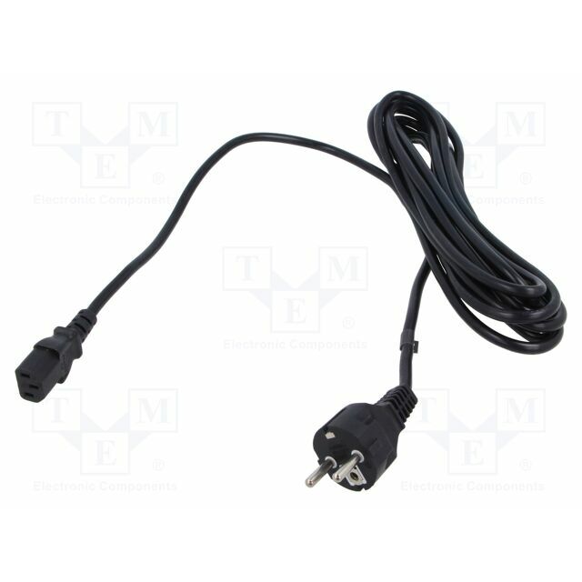 Cable; H05VV-F; 3x1mm2; CEE 7/7 (E/F)