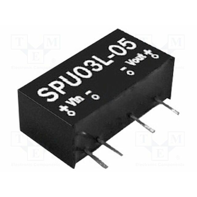 MEAN WELL Converter: DC/DC; 3W; Uin: