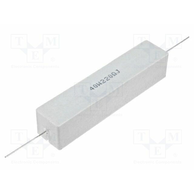 SR PASSIVES Resistor: wire-wound; 1kΩ; cement