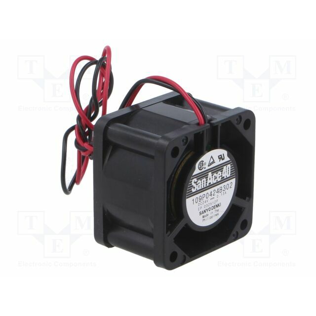 SANYO DENKI Fan: DC; 40x40x28mm; axial