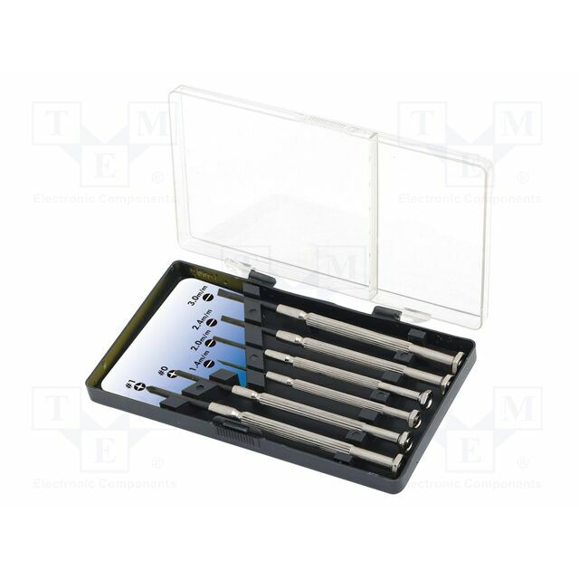 LOGILINK Screwdriver: precision-set; precision; Phillips,slot