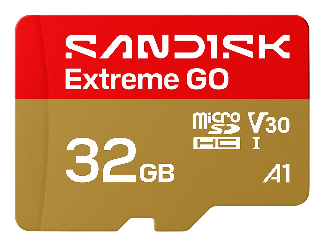 SANDISK Extreme GO microSDHC 32GB UHS-I