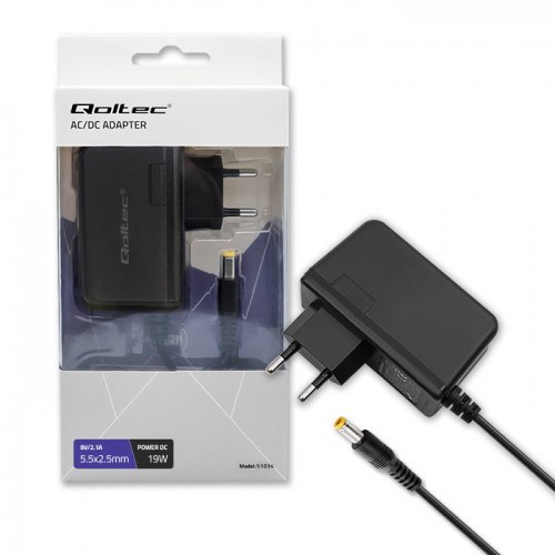 Qoltec Plug-in power supply 19W |