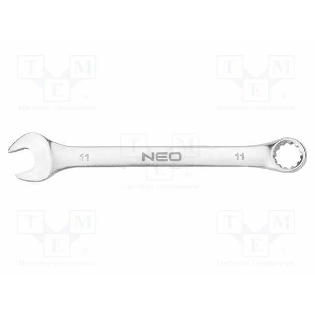 NEO TOOLS Wrench: combination spanner; double-sided