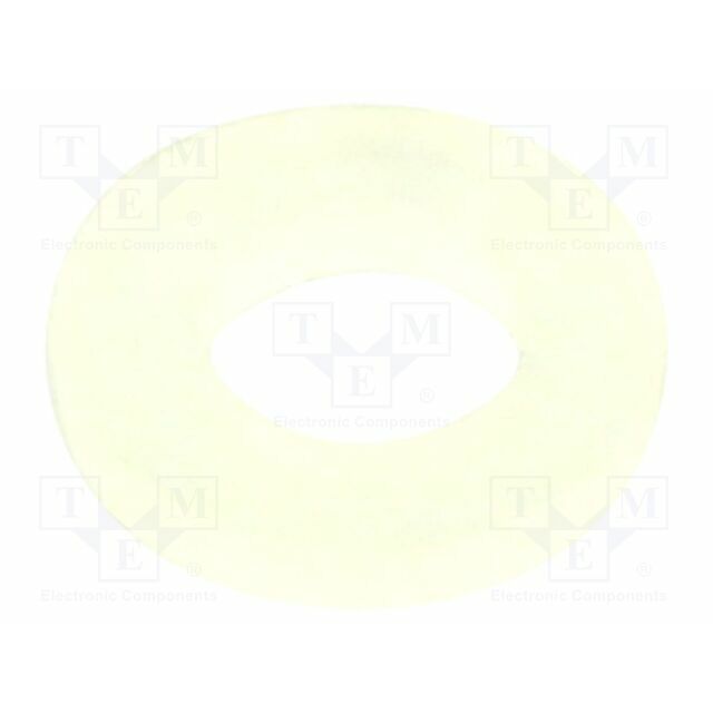 ESSENTRA Washer; round; h=1mm; D=6mm; polyamide