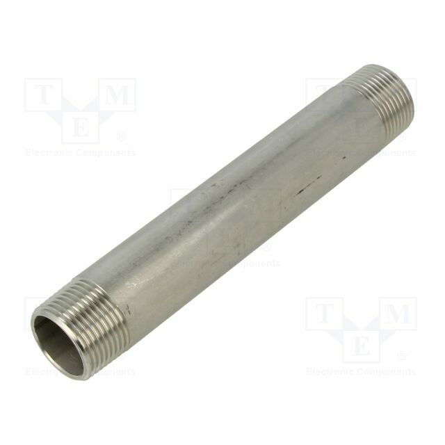 GEBO Splice terminal: connector pipe; stainless