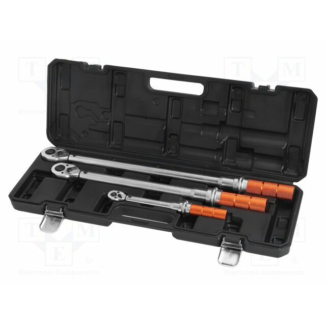 NEO TOOLS Wrench: torque-set; 1/2",1/4"