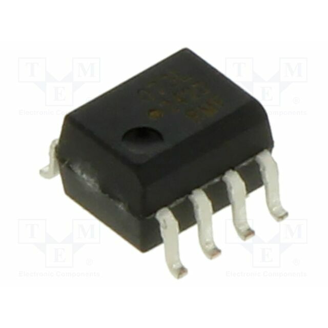 BROADCOM (AVAGO) Optocoupler; SMD; Ch: 2