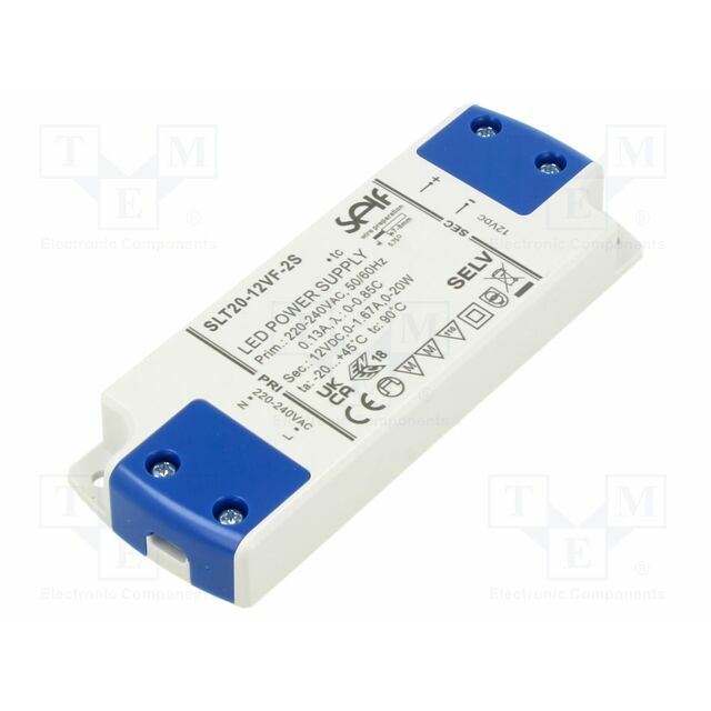 SELF Power supply: switching; LED; 20W