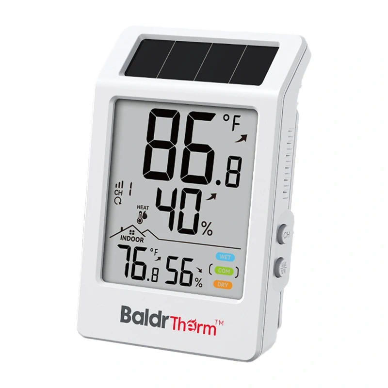 RainPoint BALDRTHERM B0707 Solar-Powered Thermo-Hygrometer |