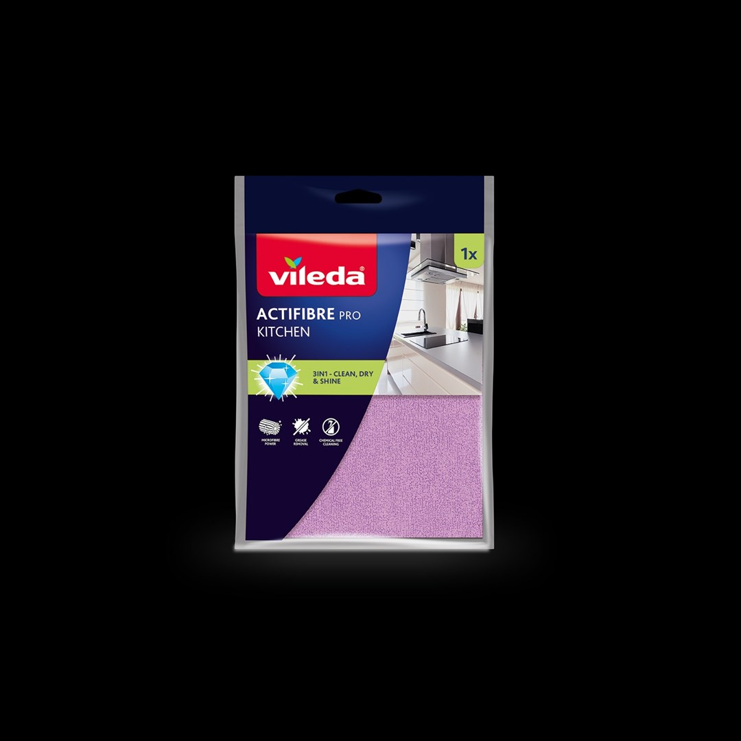 Vileda Actifibre Pro All-Purpose Kitchen Cloth