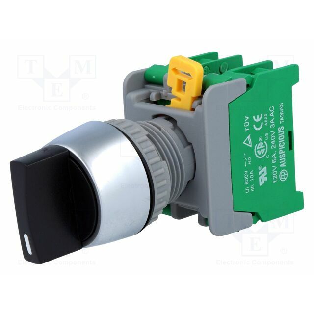 AUSPICIOUS Switch: rotary; 22mm; Stabl.pos:
