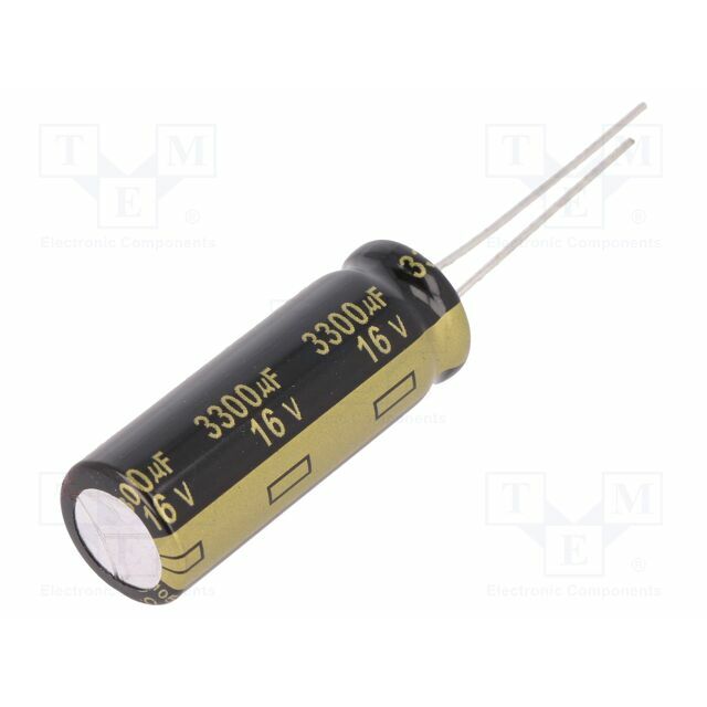PANASONIC Capacitor: electrolytic; low ESR; THT