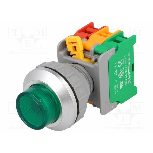 AUSPICIOUS Switch: push-button; 30mm; Stabl.pos: