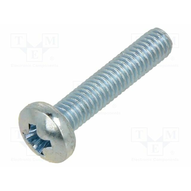 RECA Screw; M4; M4x20; Head: button