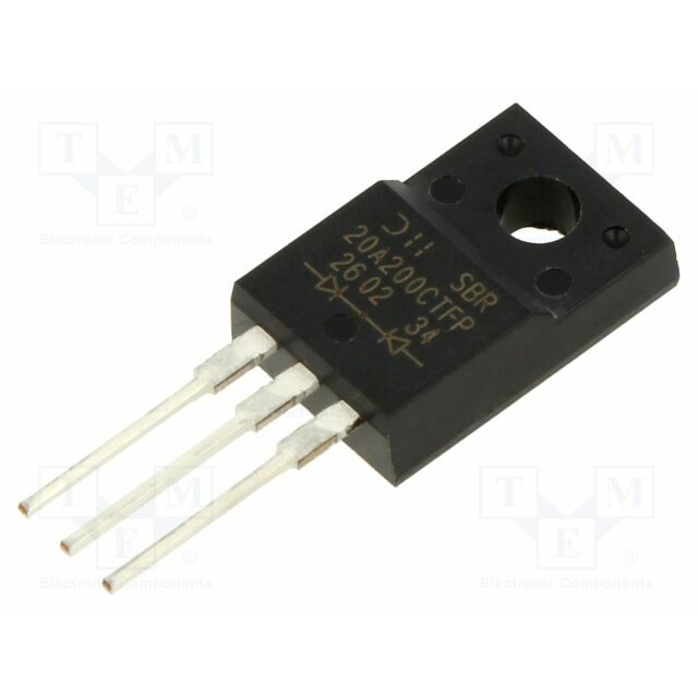 DIODES INCORPORATED Diode: rectifying; THT; 200V