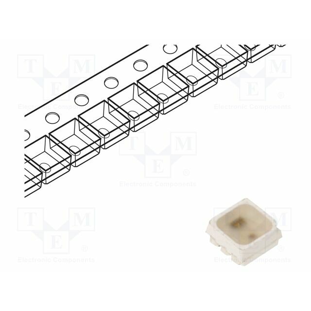 WORLDSEMI Programmable LED; RGB; SMD; 3