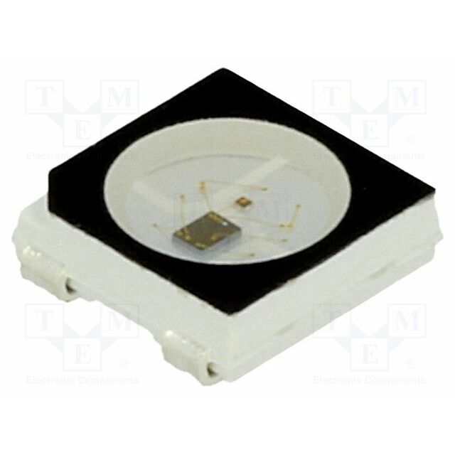 WORLDSEMI Programmable LED; RGB; SMD; PLCC4