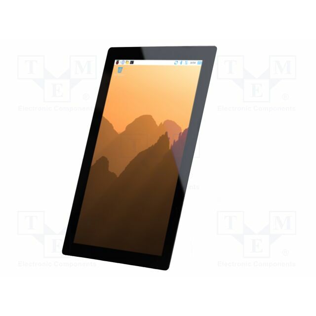 RASPBERRY PI Display; 248x167x8mm; black; Interface: