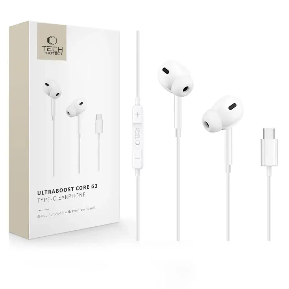 TECH-PROTECT ULTRABOOST TYPE-C EARPHONE CORE G3