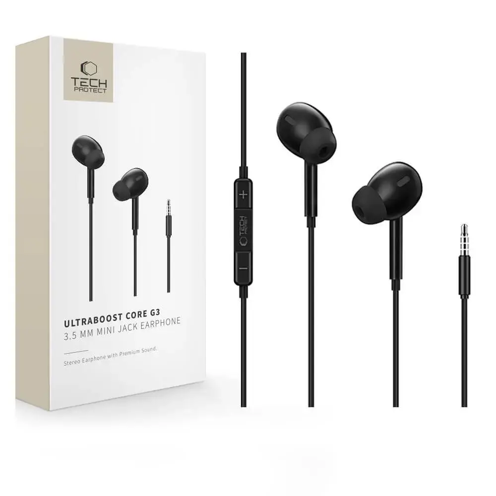TECH-PROTECT ULTRABOOST MINI JACK EARPHONE CORE