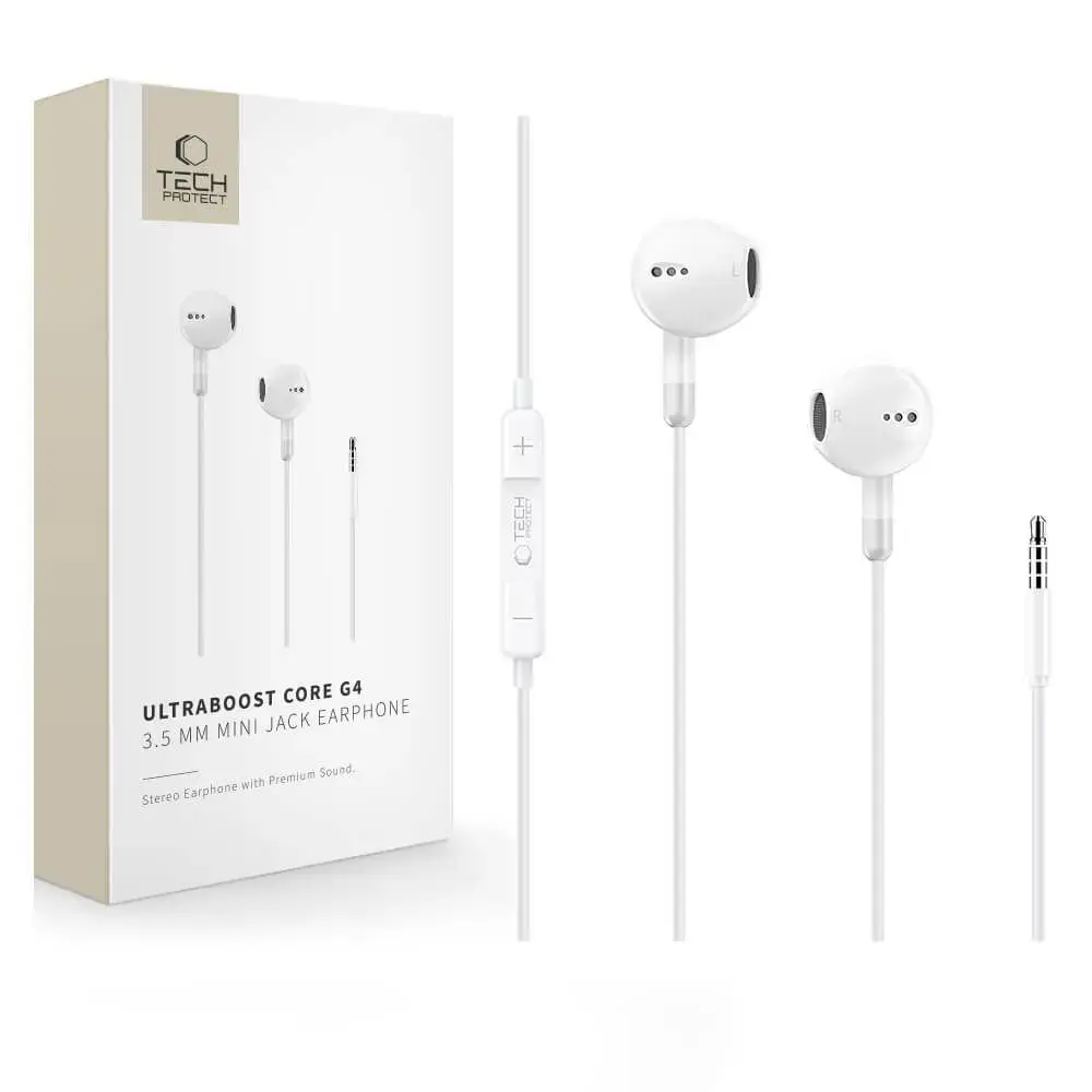 TECH-PROTECT ULTRABOOST MINI JACK EARPHONE CORE