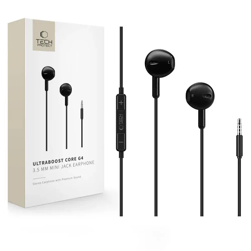 TECH-PROTECT ULTRABOOST MINI JACK EARPHONE CORE