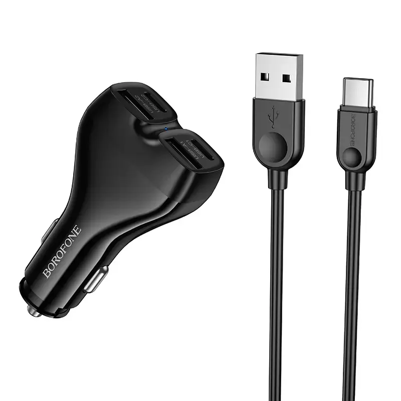 Borofone Car charger BZ35 Leader -
