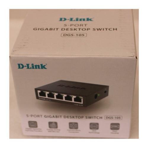 SALE OUT. D-Link DGS-105GL/E 5-Port Gigabit