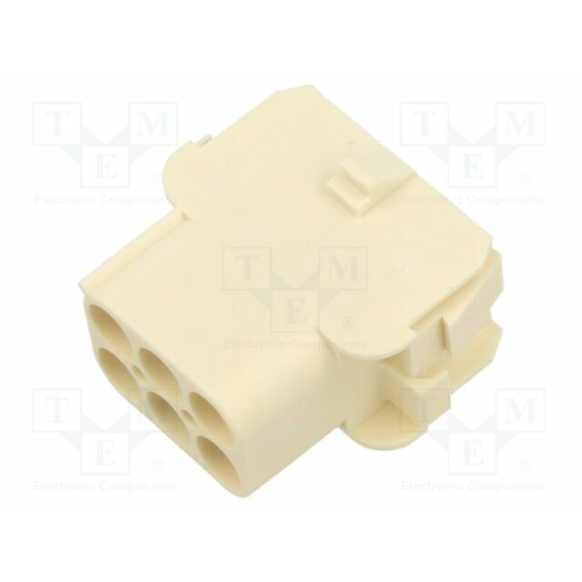 TE CONNECTIVITY Connector: wire-wire; plug/socket; male/female