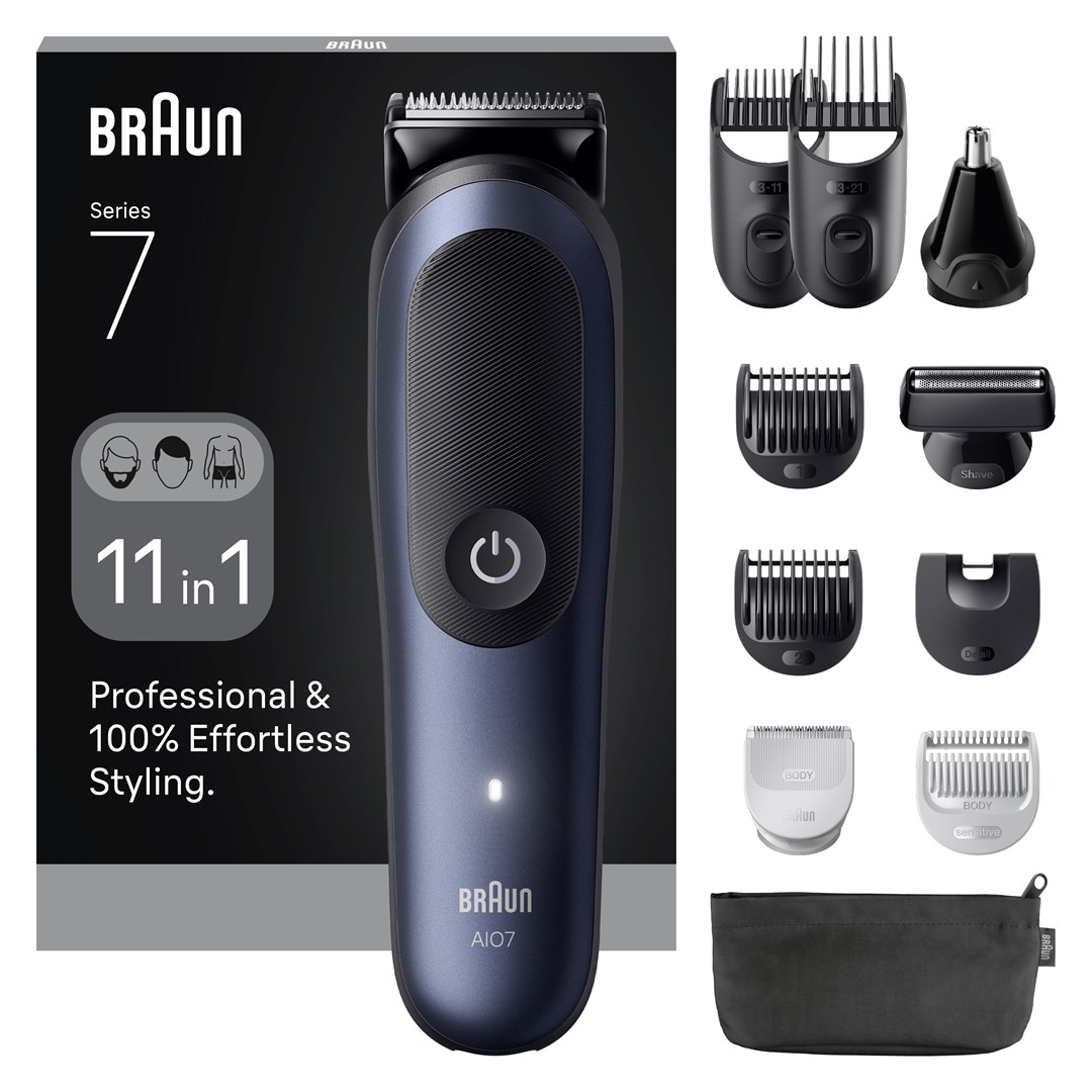 Braun 80789907 hair trimmers/clipper Dark Blue