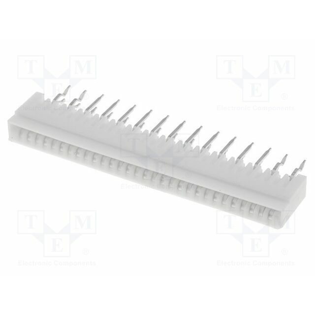 TE CONNECTIVITY Connector: FFC/FPC; THT; PIN: